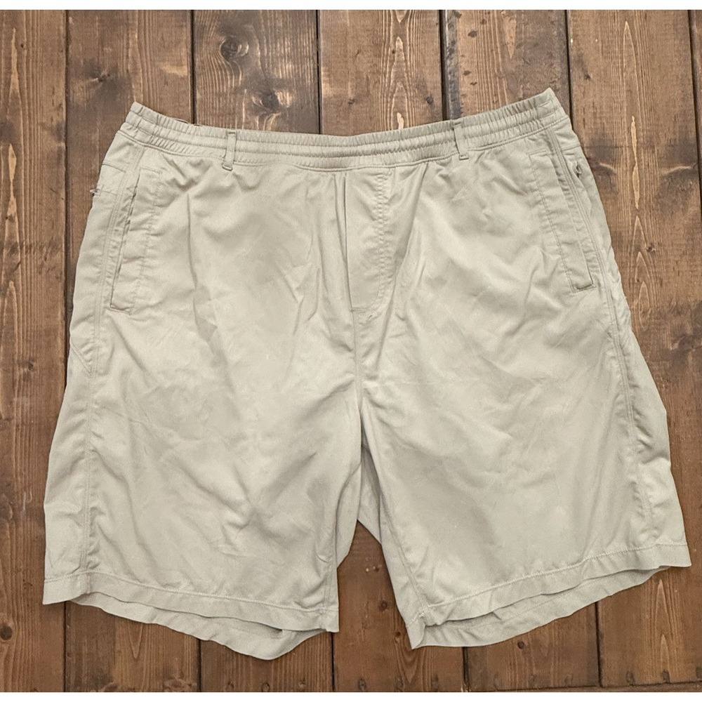 Birddogs Shorts Men's Medium Beige Lined Athletic Size 3XL SKU 0166